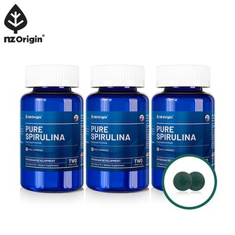 엔젯오리진 [공식] [2+1] 퓨어 스피루리나 120정 (1일 2정/총 18개월분)