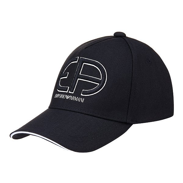 자수 EA 로고 볼 캡 A511354005000