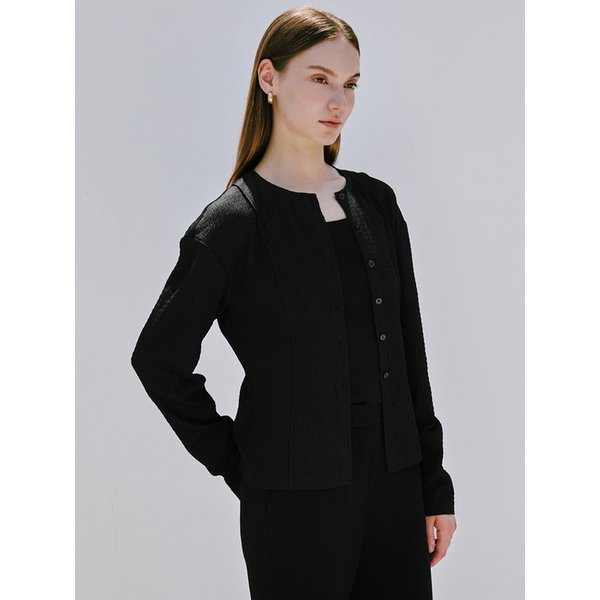 Pleated Cardigan_2color