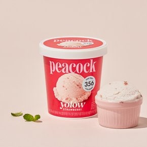 욜로우 아이스크림 딸기맛 474ml