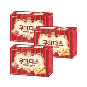 크라운 쿠크다스 화이트토르테288g x 3곽