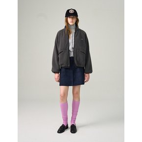 Boucle Zip-Up Jumper (2color)