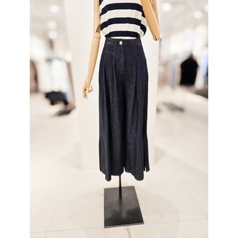 아이잗컬렉션 [파주점] [더아이잗컬렉션]핀턱 슬릿 A라인 데님 팬츠CR5A0SLD41