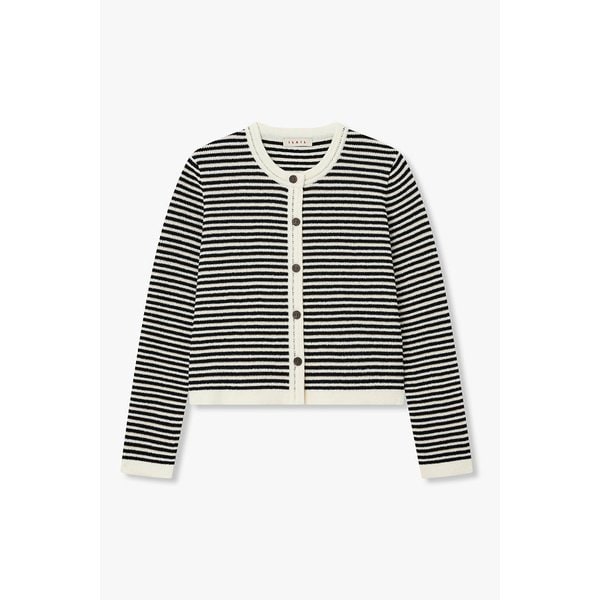 스트라이프 라운드넥 가디건 IA16151110147