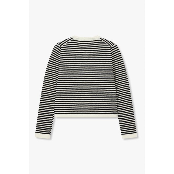 스트라이프 라운드넥 가디건 IA16151110147