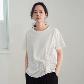리브아 플라워 티셔츠_P417380419