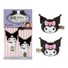 산리오 sanrio 앞머리 머리핀 머리클립 2개 세트 쿠로미 당일4시발송마감