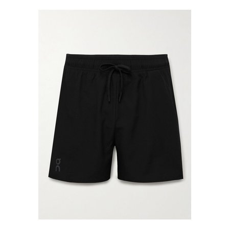 온 러닝 트레일 슬림핏 리사이클 립스탑 드로스트링 쇼츠 블랙 1647597355871866