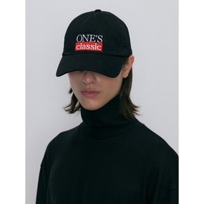 ONE’S classic ball cap (black)