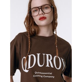 Arc QDUROY T-Shirt - Brown