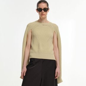 COTTON SLIT KNIT_3colors J241FNT005