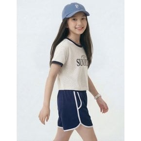 PKG2TS2051 여아 소프티 링거 루즈핏 반팔티 여름 키즈 데일리 티셔츠