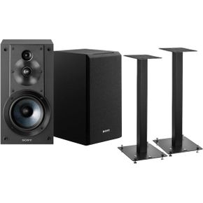 미국 소니 스피커 Sony SSCS5 3-Way Bookshelf Speaker System 블랙 - High-Fidelity Audio with