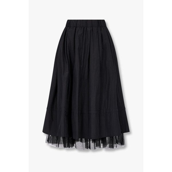 밴딩 샤 레이어드 스커트 7225235700199