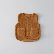 Stella Fur Vest_Brown