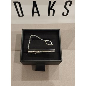 2024  F/W DAKS 백금도금 사각큐빅 에폭시 넥타이핀 (DKF1ACTP245S1)