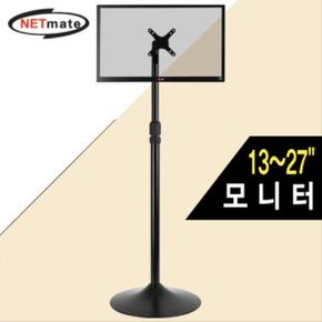 NETmate 모니터 플로어 스탠드(13 27형 22kg 블랙)