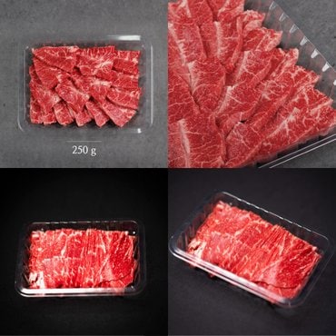 명품한우금오 (냉장/암소)한우 1+등급 모둠세트500g(부채살,불고기)
