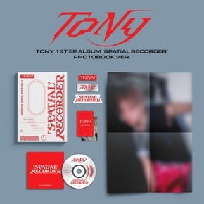 [CD]Tony - 1St Ep [Spatial Recorder] (Photobook Ver.)  {07/29발매}