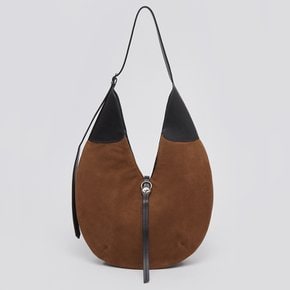 Luv hole Hobo Bag(Suede brown)_OVBAX24528SBR