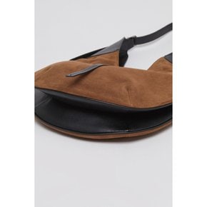 Luv hole Hobo Bag(Suede brown)_OVBAX24528SBR