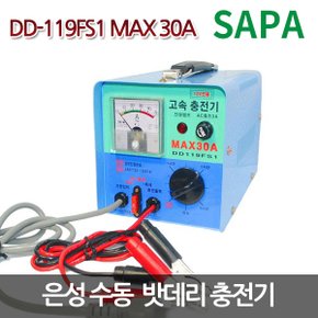 은성 수동 배터리 충전기 DD-119FS1 30A 12V전용 급속