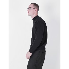 Heavy Basic Half-Neck (Black)