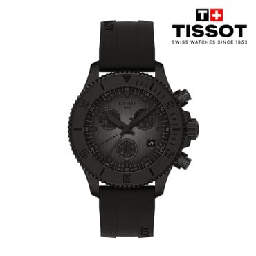 티쏘 [본사직영][New] 씨스타 1000 쿼츠 크로노그래프 38mm T120.217.37.061.00