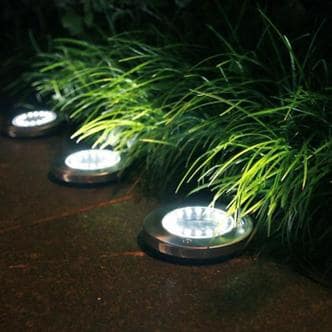 인테리어가구 LED 태양광 정원등 태양열 조명 가로등 야외 잔디등 지중등 백색 황색 (S10527505)