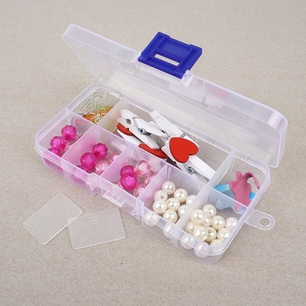 보관함 케이스 10칸 DIY 다용도 수납케이스 악세사리수납함 (WFJE3F9)