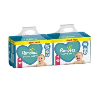 팸퍼스 유럽산 베이비드라이 기저귀 밴드형 1 2 3 4 5 6 7 단계 pampers 바우처 밴드4단계 2팩 152매