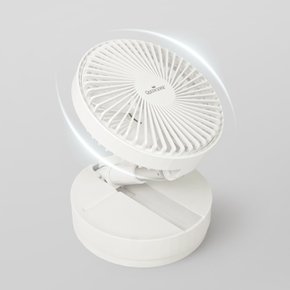 [퀸센스] BLDC 높이조절 캠핑용 무선 탁상용선풍기