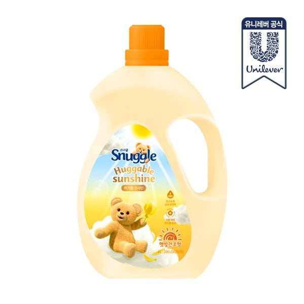 섬유유연제 햇빛건조향 4L (허거블 선샤인, 멜로우 선샤인)