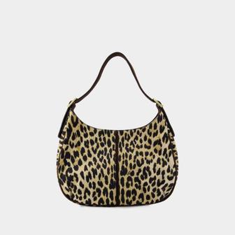  24FW 루즈 숄더백 J01FRENCHY5005 LEOPARD printed