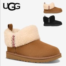 미국 어그 UGG 여성 앵클부츠 울트라 미니 브레이드 스웨이드 클래식 [백화점]