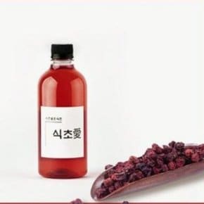 천연 전통옹기 자연발효 비니거 수제 오미자식초 1000ml