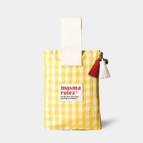 Strap pouch _ Spring yellow