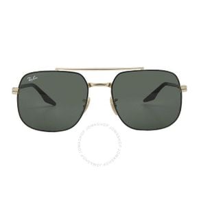 4663149 Ray-Ban Green Square Uni Sunglasses