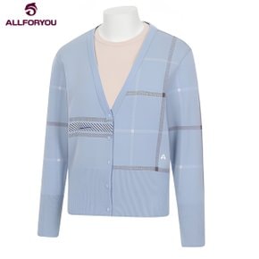 [올포유 여성] Check jacquard cardigan AWSCM8217-920