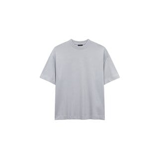 엠포리오아르마니 남성 립 크루넥 숏 슬리브 티셔츠 A514126070000