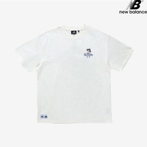 NBNEB2L223-WH NB X MBW II PARASOL 반팔 남녀공용 반팔티 티셔츠