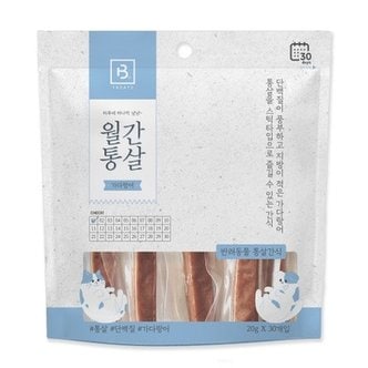 스토어봄 브리더랩 월간 통살 가다랑어 20gx30개입.브리더랩