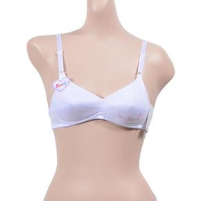 봉주르 스트라이프 인체공학적 입체설계 주니어 2단계 AA컵 브라 SW2207-0027 (S41995673)