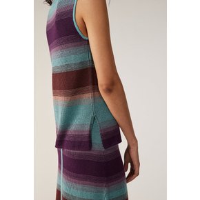 [PS PAUL SMITH] 여성 스트라이프 니트 스커트 5745104501000