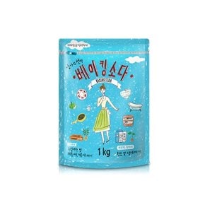 애경 엄마의선택 베이킹소다 1kg 지퍼백 X 3개