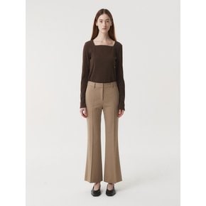 BELL BOTTOM PANTS (BEIGE)