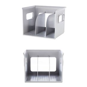 3칸 학생용 책상 책꽂이 북앤드 28.6x21cm 1개 그레이