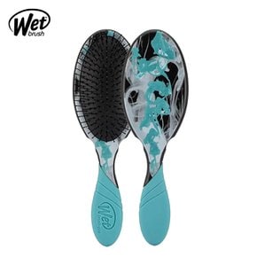 wet brush 프로 디탱글러 잉크임프레션 아틱블루 헤어 드라이 브러쉬 두피 마사지 머리 빗