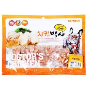 치킨박사 치킨큐블 300  강아지 대용량 간식