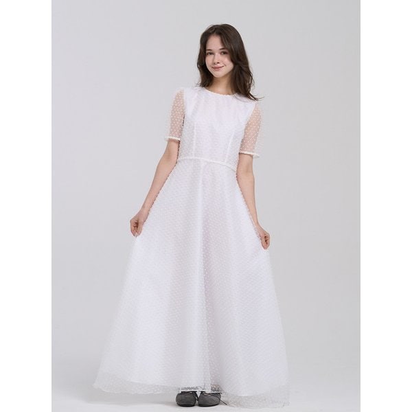 Cantilena Dress - White